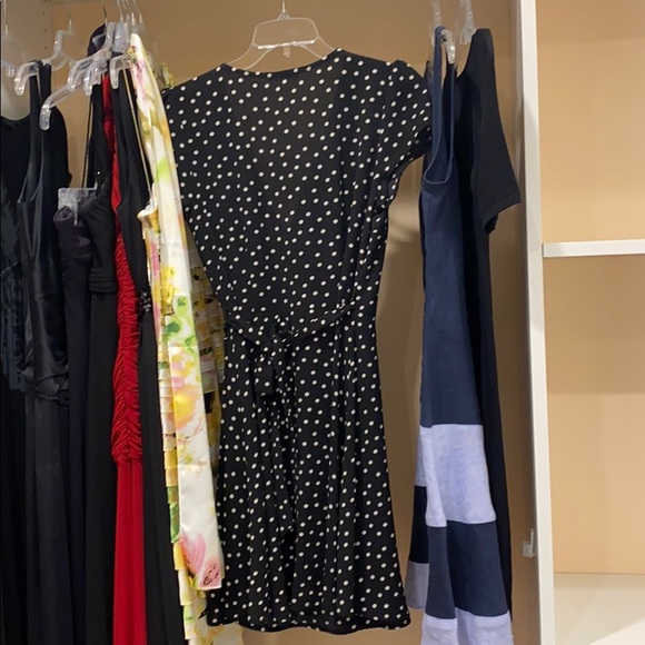 Poka dot wrap dress - Picture 3 of 10
